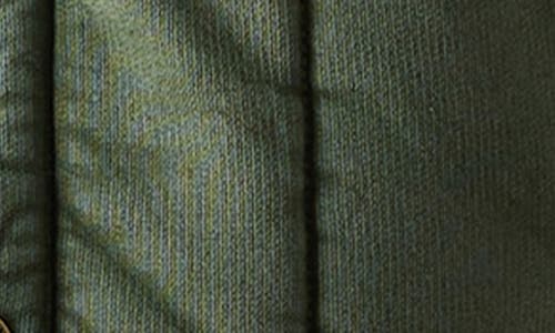 The Normal Brand Jackie Premium Fleece Quilted Lodge Vest In Laurel Green