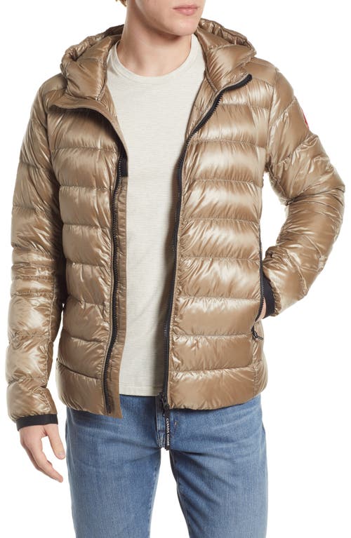 Canada Goose Crofton Water Resistant Packable Quilted 750-Fill-Power Down Jacket in Tan - Tan