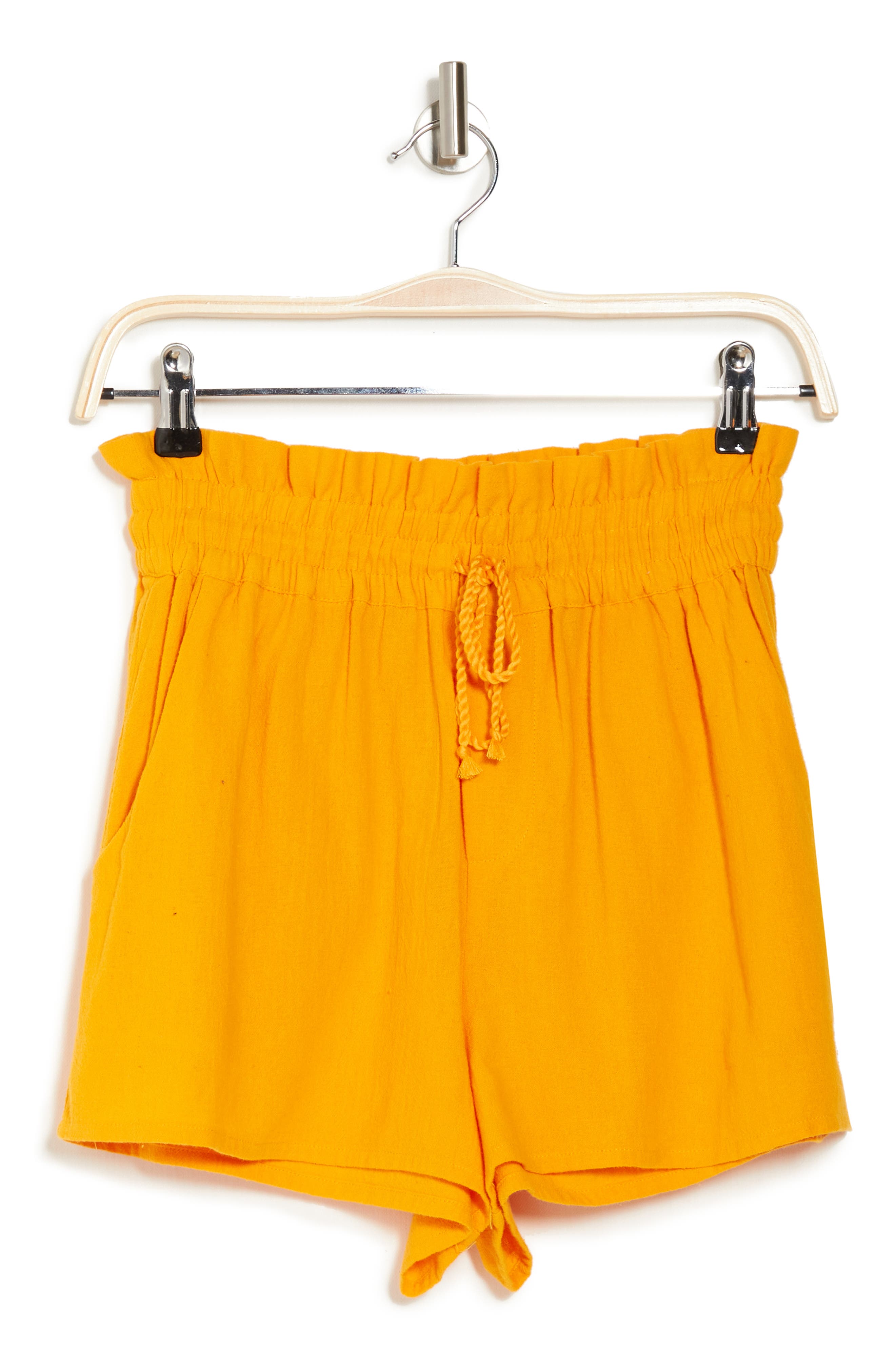 Abound Paperbag Drawstring Shorts In Orange Slice