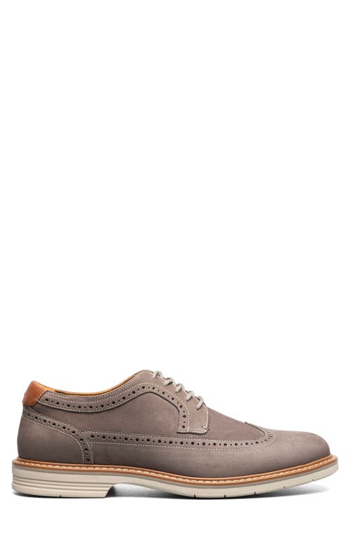 Shop Florsheim Norwalk Wingtip Oxford In Grey