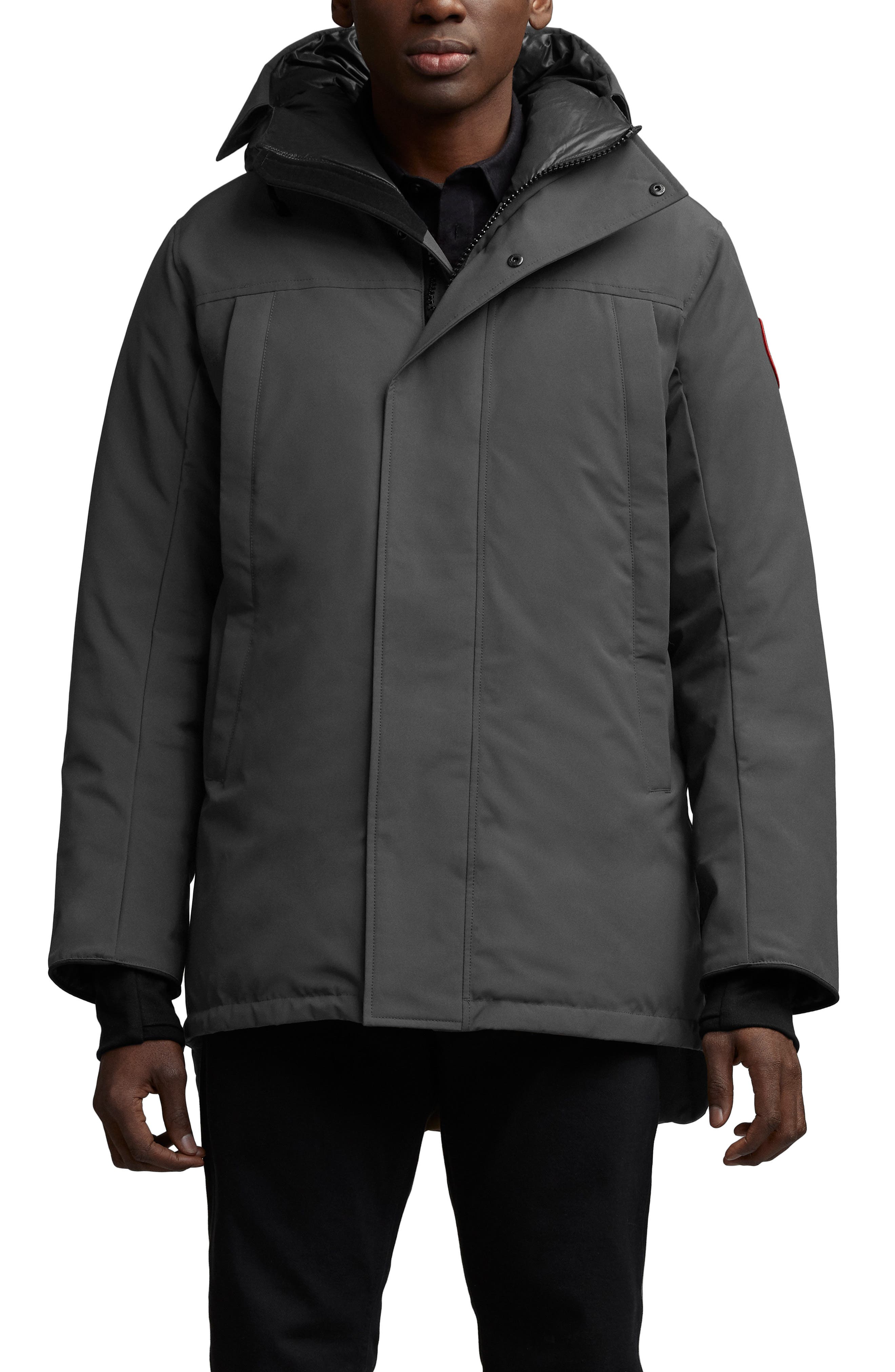 sanford 625 fill power down hooded parka