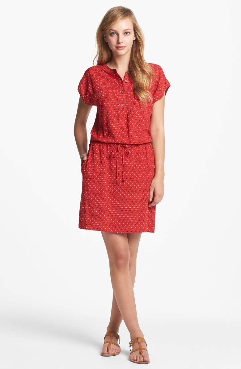Two by Vince Camuto Print Tie Waist Dress | Nordstrom