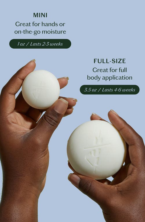 Kate Mcleod The Body Stone - Deep Moisturizing Cocoa Butter Lotion Bar For Dry Skin Treatment Sleep Stone 3.5 oz In Starter Kit