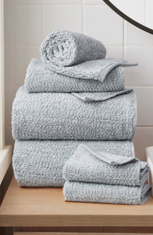 Lucky Brand Luxurious Boucle 6-piece Assorted Towels In Glacier Grey