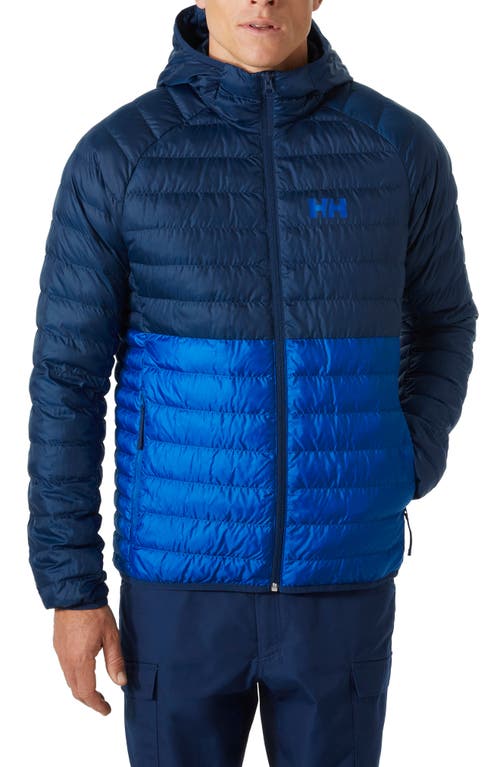 Banff Water Repellent Insulated Puffer Jacket in Cobalt
