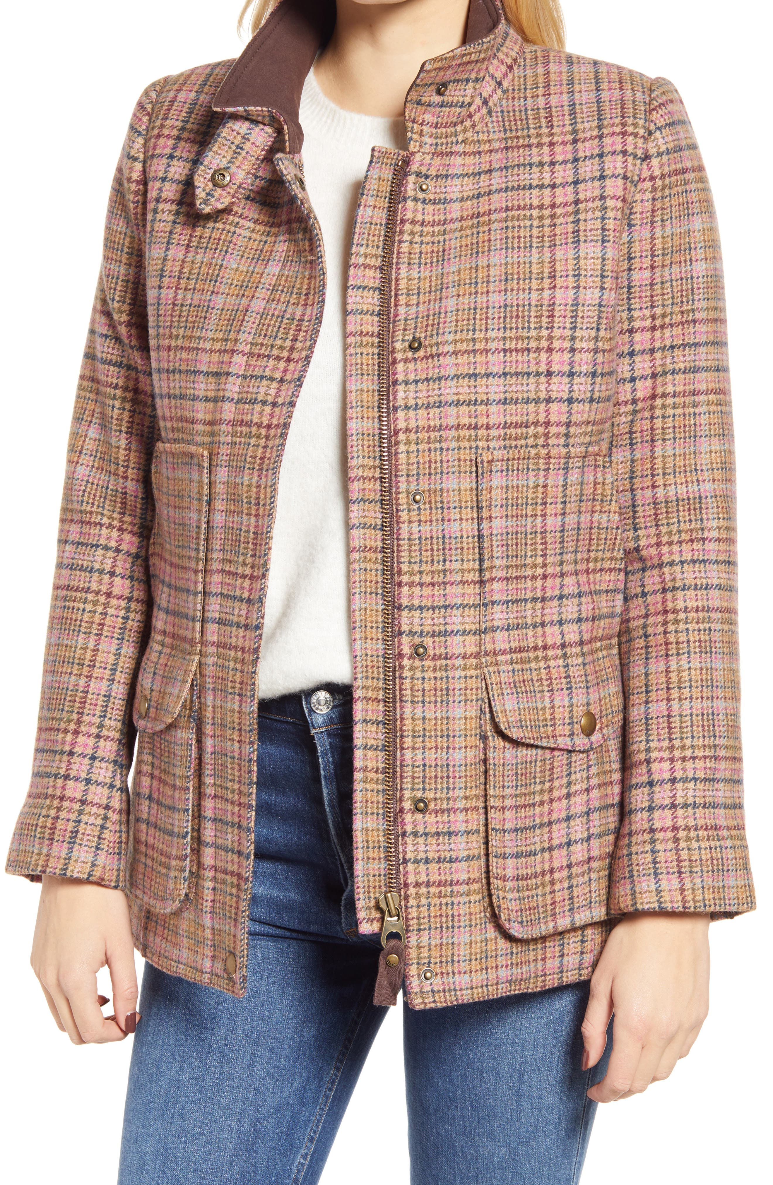 womens tweed blazer sale