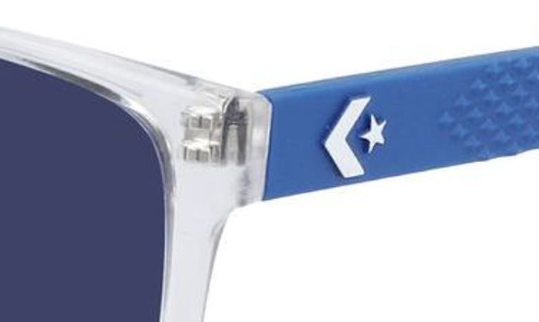 Shop Converse Force 55mm Sunglasses In Crystal Clear