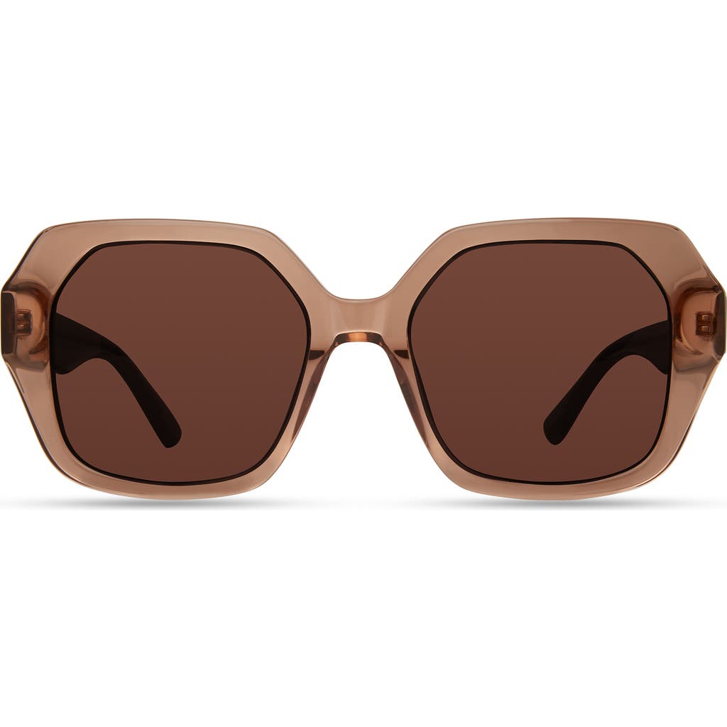 Derek Lam 10 Crosby Neptune Sunglasses In Peach Crystal