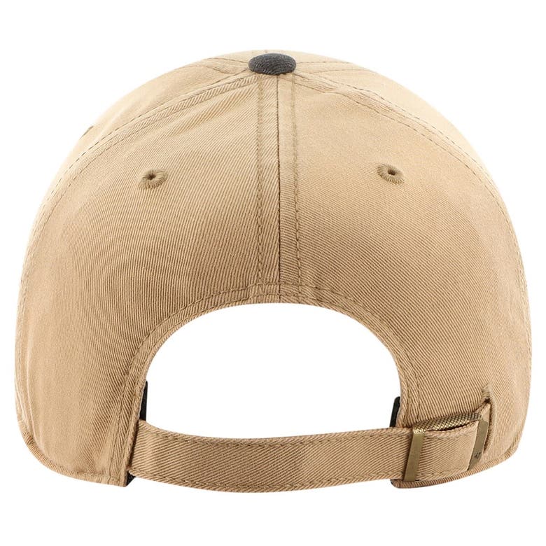 Shop 47 ' Khaki/black Cincinnati Bengals Dusted Sedgwick Mvp Adjustable Hat