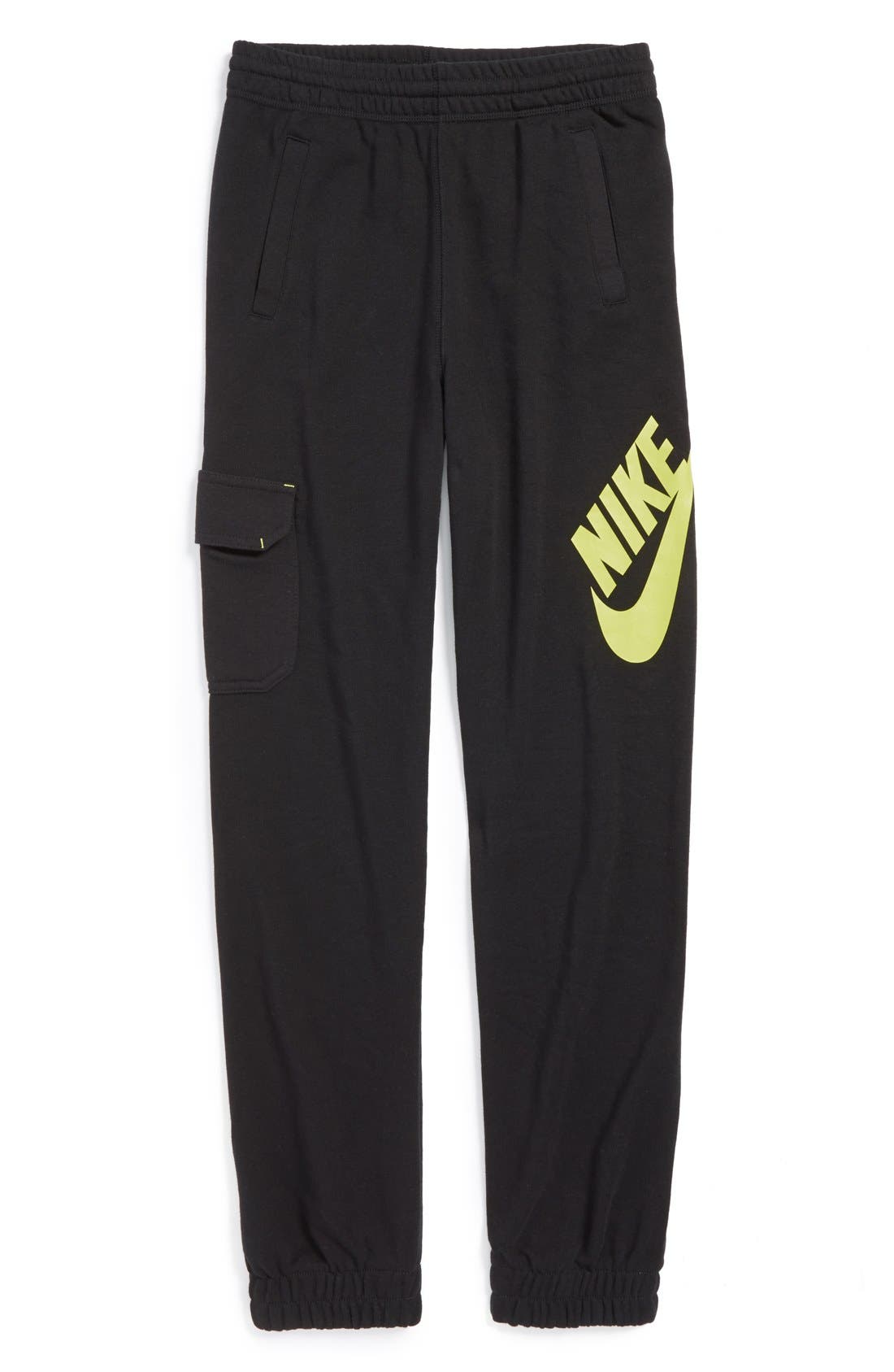 nike sweatpants big logo