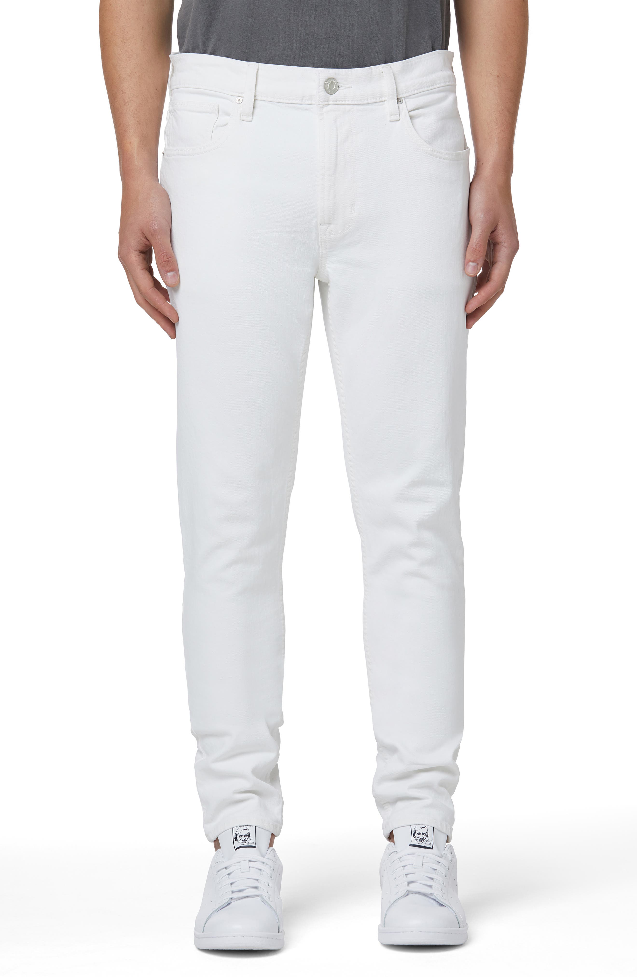 Hudson Jeans Zack Skinny Jeans in White