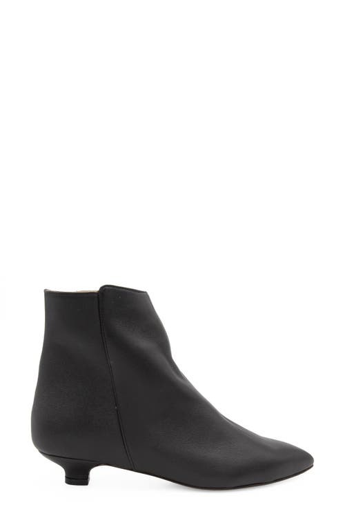 Amalfi By Rangoni Alpaca Pointed Toe Bootie In Black Etoile