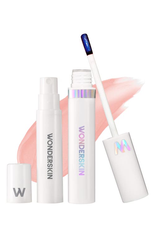 Wonderskin Wonder Blading Peel & Reveal Lip Stain Set In Adore