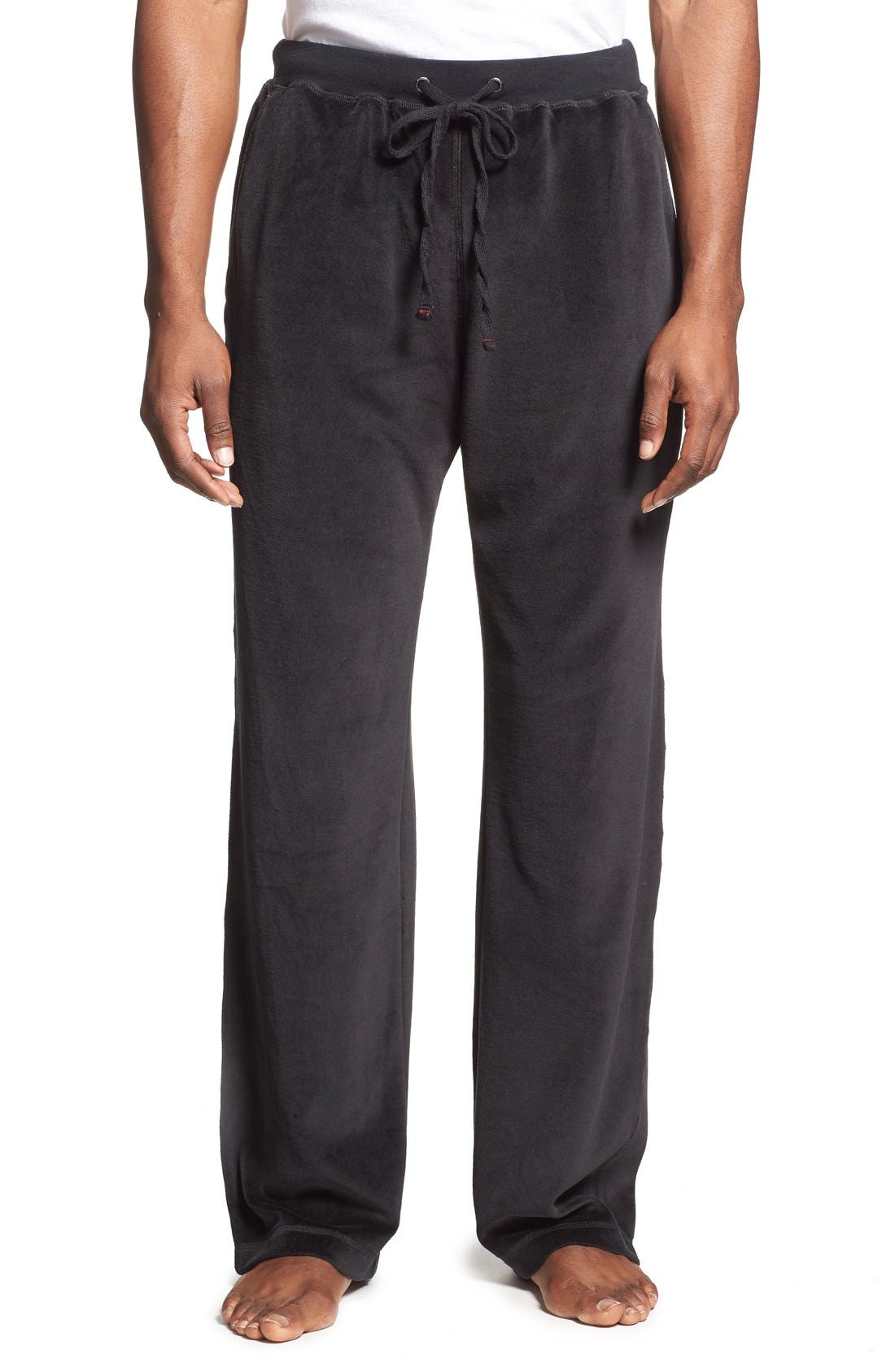 Daniel Buchler Velour Lounge Pants Nordstrom