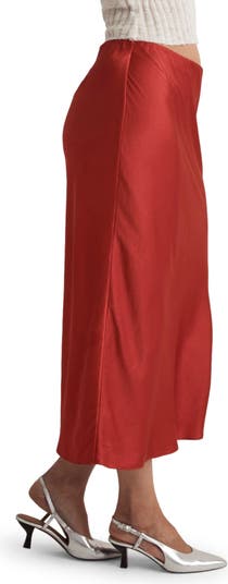 Madewell Layton Midi Slip Skirt
