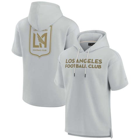 Los Angeles Football Club LAFC MLS Adidas Pullover Hoodie Gray Women's S  NEW