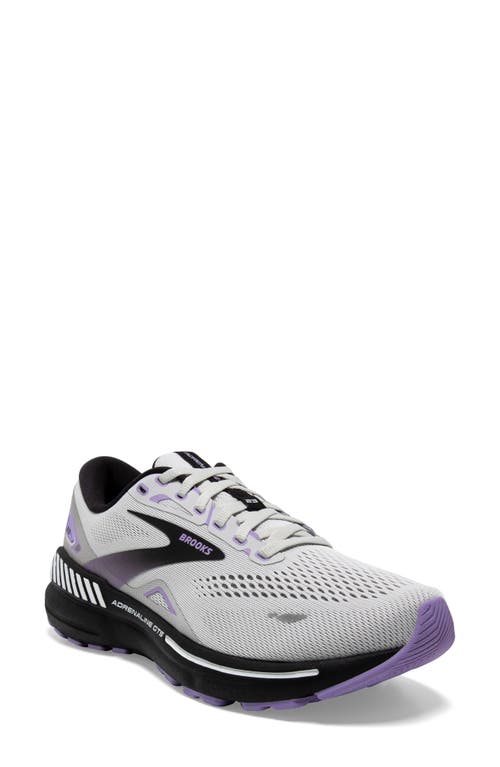 Adrenaline GTS 23 Sneaker in Grey/Black/Purple