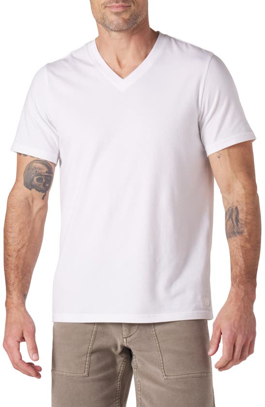 Shop The Normal Brand Puremeso V-neck T-shirt In White