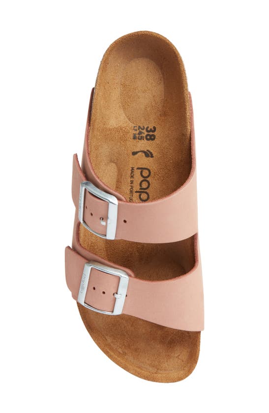 Shop Birkenstock Arizona Flex Platform Slide Sandal In Soft Pink