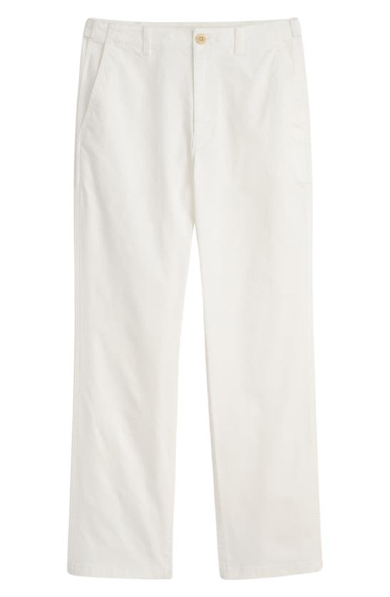 Shop Alex Mill Utility High Waist Chino Pants In White