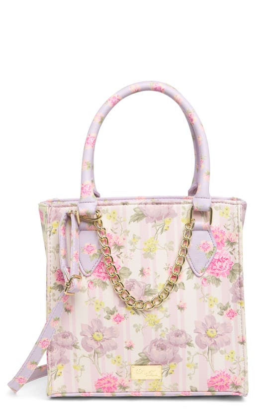 Luv Betsey By Betsey Johnson Dixon Mid Satchel In Pink