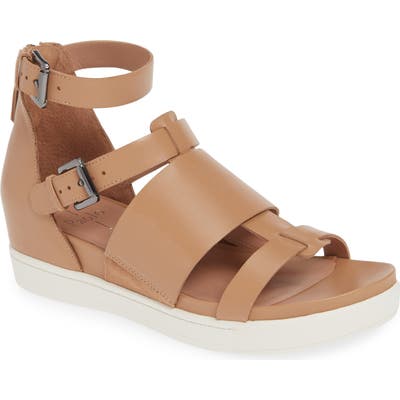 Linea Paolo Renata Strap Sandal, Beige