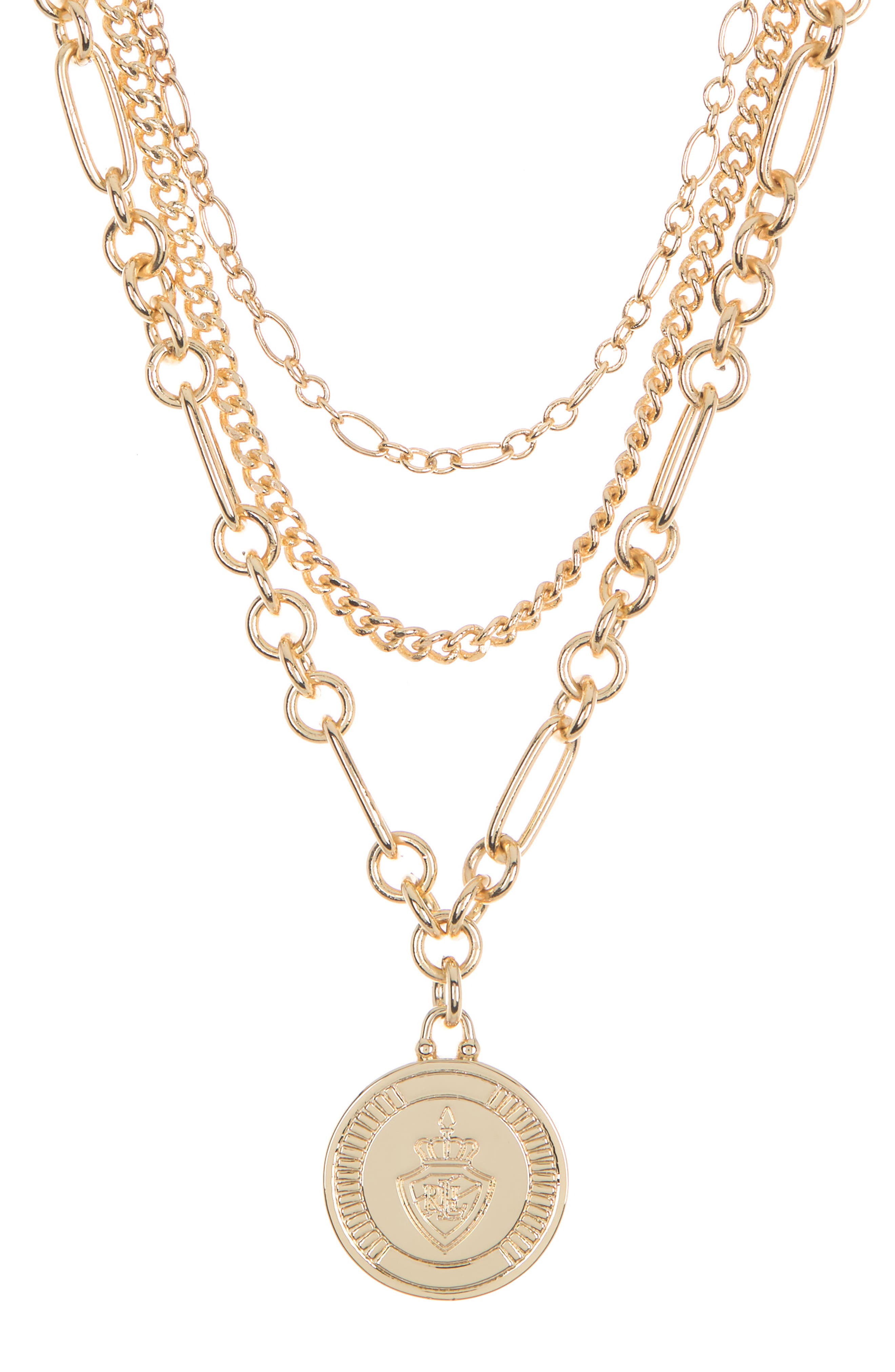 nordstrom gold coin necklace