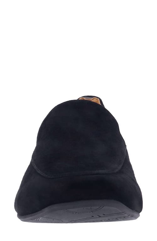 L'amour Des Pieds Tilda Apron Toe Flat In Black