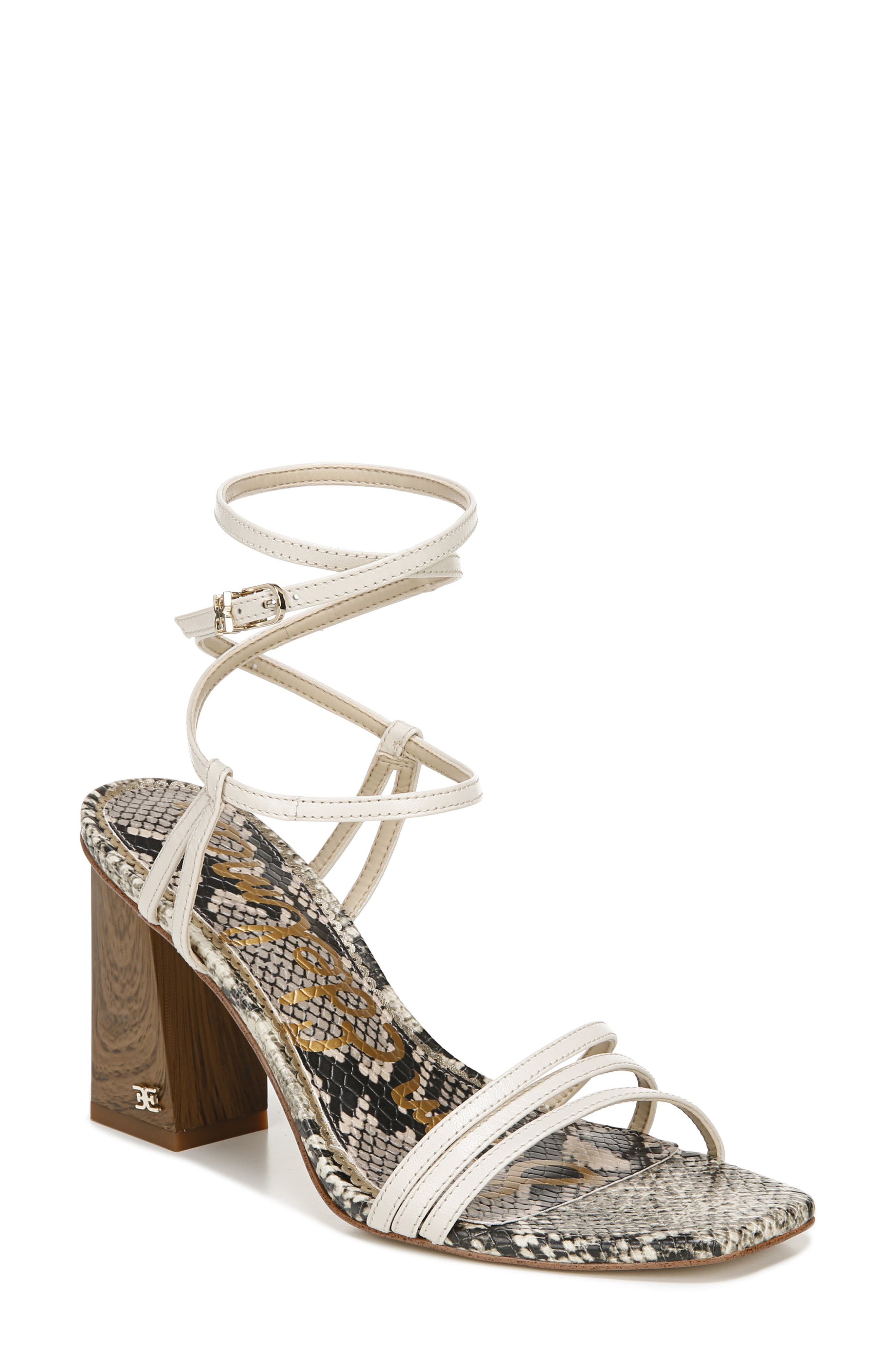 doriss block heel sandal