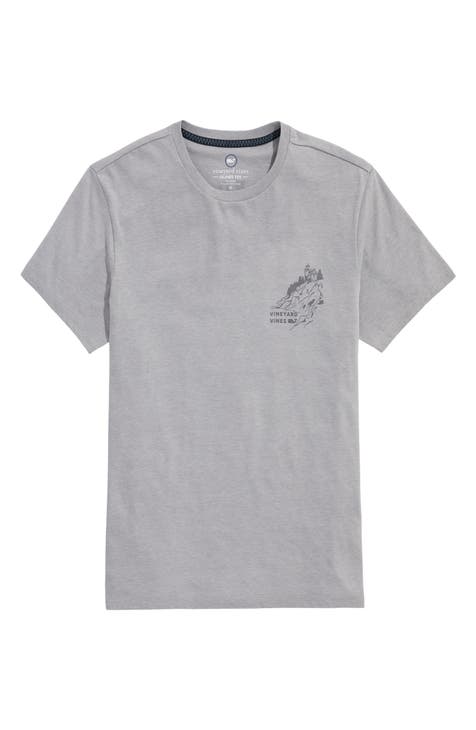 Vineyard Vines Shirt Womens Medium M White Top Pocket Tee Whale Graphic VV  Story