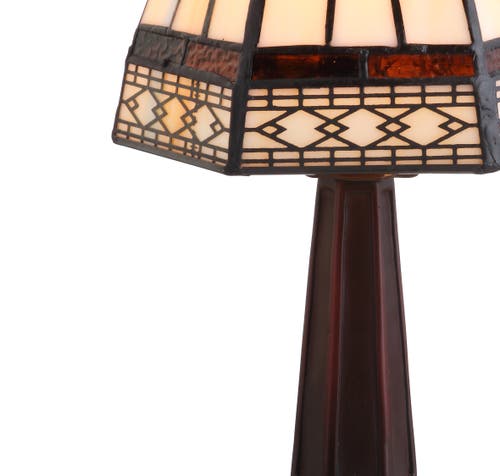 Shop Jonathan Y Carter Led Table Lamp In Bronze