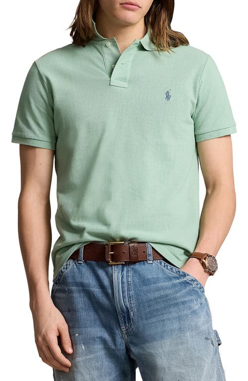 Polo Ralph Lauren Classic Fit Piqué Polo In Faded Mint