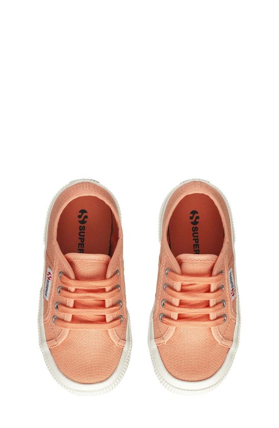 Shop Superga Kids' 2750 Classic Sneaker In Orange Lt Coral-favorio