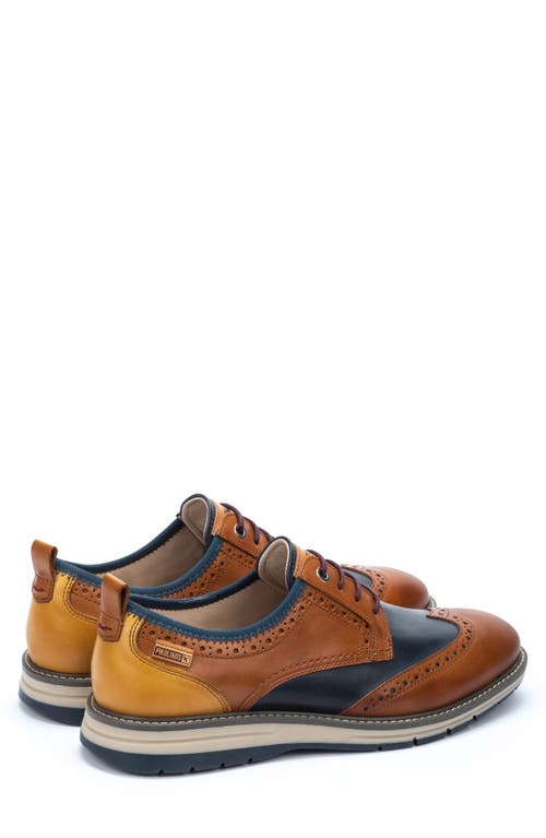 Shop Pikolinos Canet Wingtip Derby In Brandy