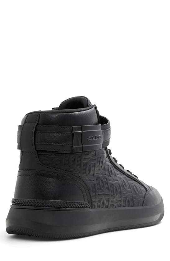 Shop Aldo Highcourt Sneaker In Open Black