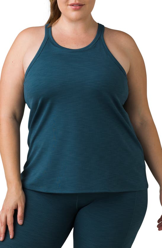 Prana Becksa Tank In Bluefin Heather