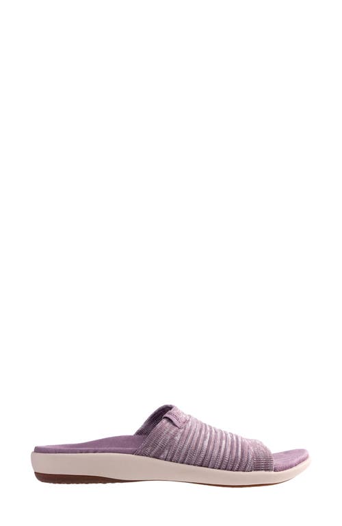 Revitalign Vanessa Slide Sandal In Elderberry
