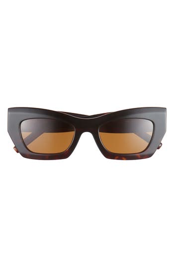 Hugo Boss Boss 52mm Cat Eye Sunglasses In Gray