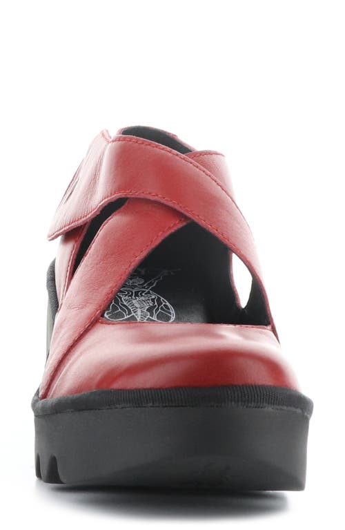 Shop Fly London Togo Loafer In Red Dublin