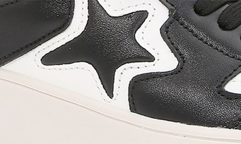 Shop Berness Nova Platform Sneaker In Black/ White