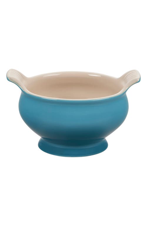 Le Creuset Heritage Soup Bowl in Caribbean at Nordstrom