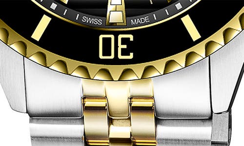 Gevril Men's Chambers 43mm Two-tone Stainless Steel Bracelet Watch In Two Tone Ss/g