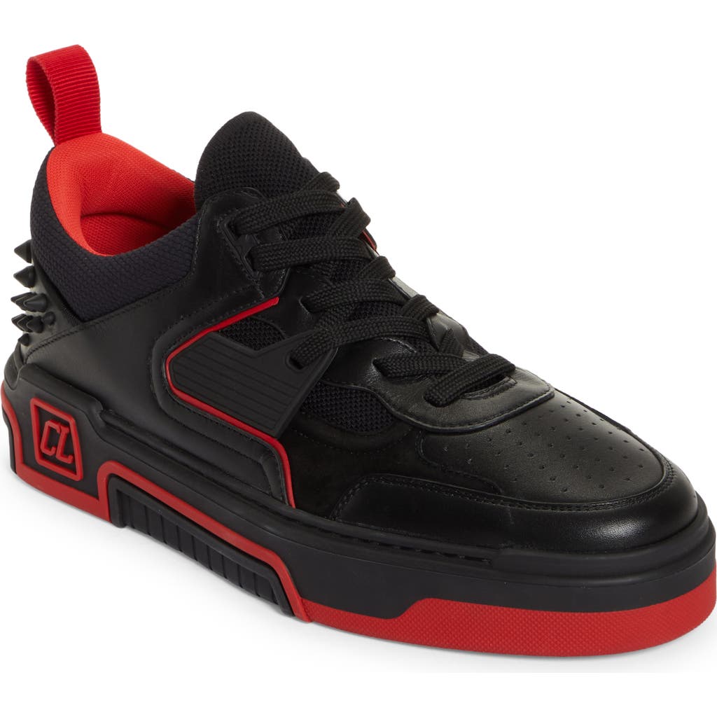 Christian Louboutin Louboutin Sneakers Astroloubi Men Leather Black