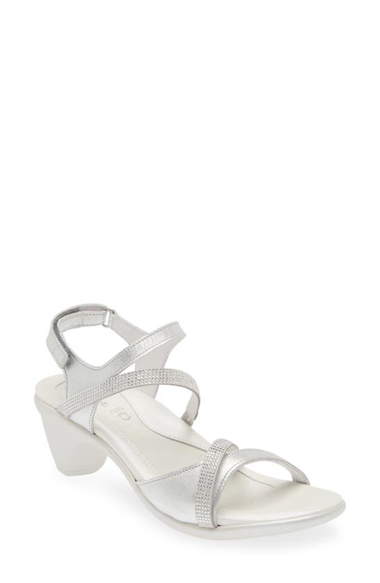 Shop Naot Innovate Sandal In Soft Silver Leather