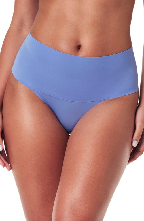 Shop Spanx ® Undie-tectable Thong In Cornflower Blue