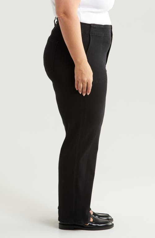 Shop Kut From The Kloth High Waist Wide Leg Jeans In Black