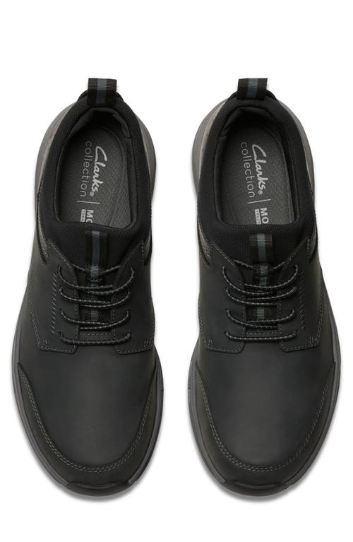 Clarks Collection Men's Motion Trek Ez Shoes In Black Leather