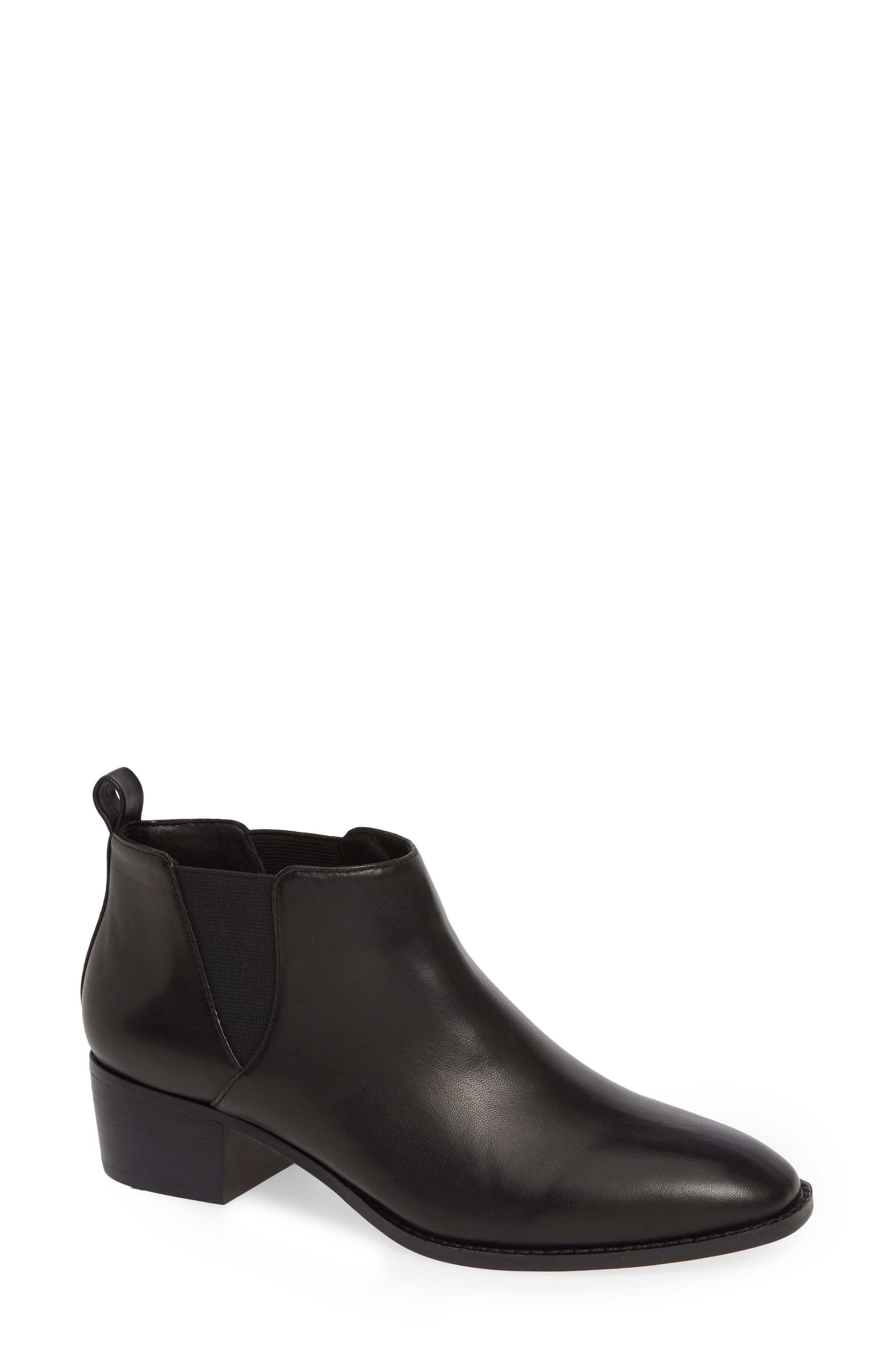 Sole Society Jahlily Chelsea Bootie- Black