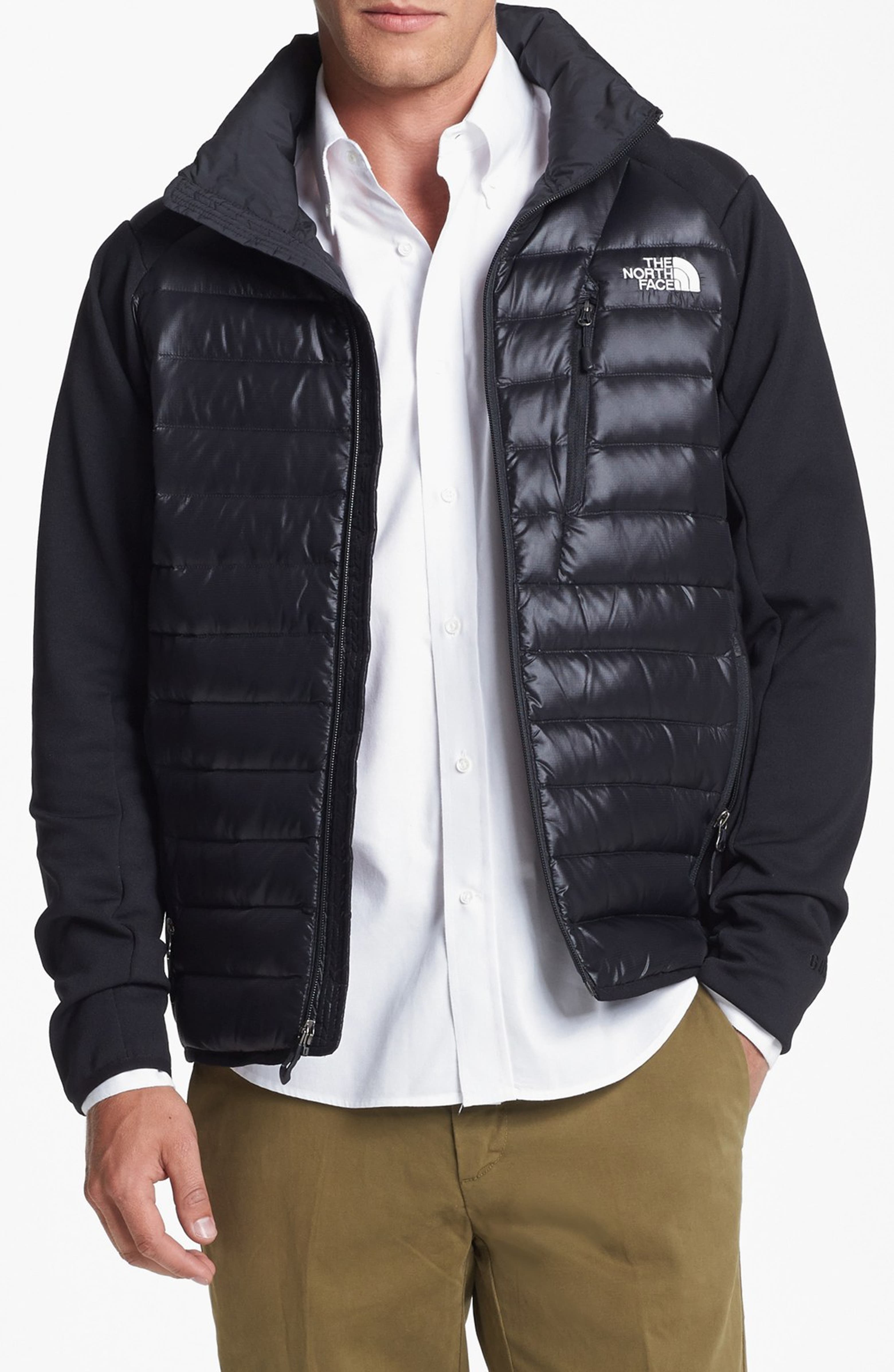 The North Face 'Hyline Hybrid' Water Repellent 600-Fill Down Jacket ...