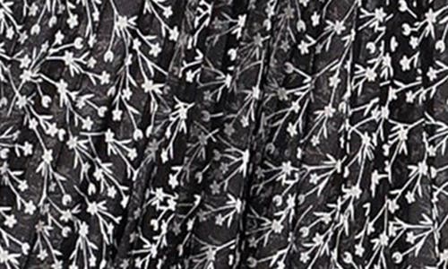 Petal And Pup Petal & Pup Achanti Floral Print A-line Dress In Black